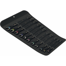 CONJUNTO DE CHAVES COMBINADAS COM CATRACA 6000 JOKER BLACK EDITION 11 PECAS