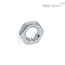 PORCA SEXTAVADA FINA ISO 4035-M6-04-ZB