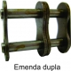 EMENDA DUPLA DE ROLO NORMA DIN (Tipo: 06 B2) |fotov1pag36d