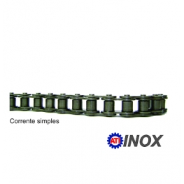 CORRENTE SIMPLES DE ROLO ASA INOX (Tipo: A35) |fotov1pag39a