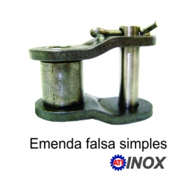 EMENDA SIMPLES FALSA DE ROLO ASA INOX (Tipo: A35) |fotov1pag39e