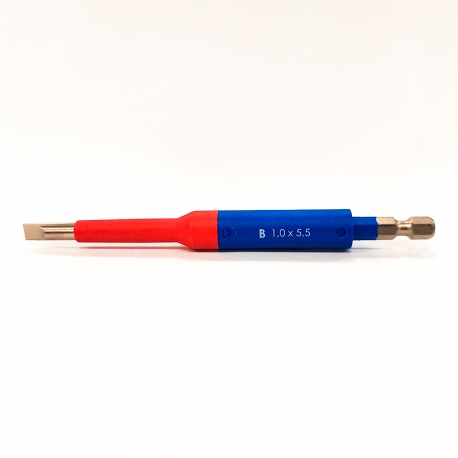 BITS FENDA ISOLADO 1/4" MODELO E 6,3 - FELO