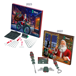 CONJUNTO DE FERRAMENTAS COLECIONÁVEL ESPECIAL DE NATAL 2023/2022, 2 PEÇAS - WERA