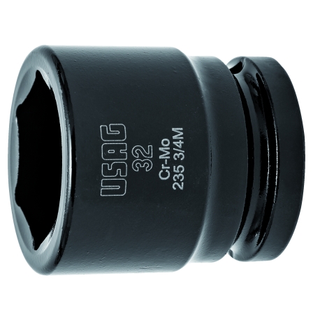 SOQUETE DE IMPACTO SEXTAVADO 3/4" MODELO 235 3/4 M - USAG
