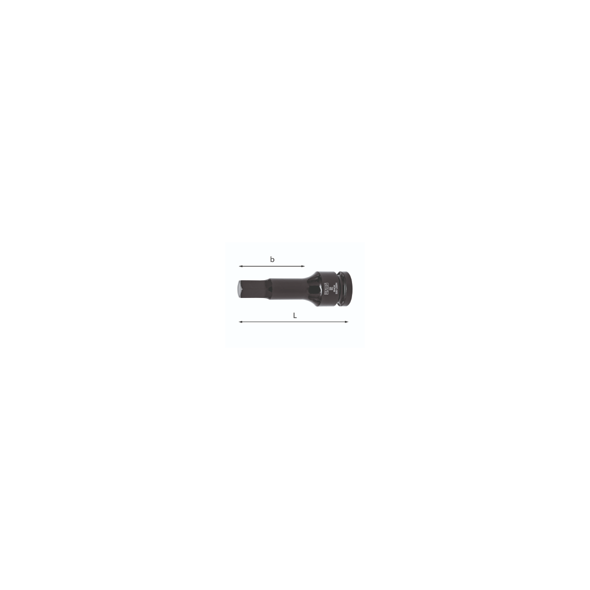 SOQUETE DE IMPACTO ALLEN 1/2" MODELO 234 1/2 NM - USAG
