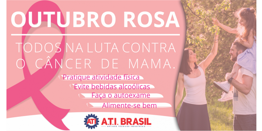 Outubro rosa 2018: A importância de conscientizar