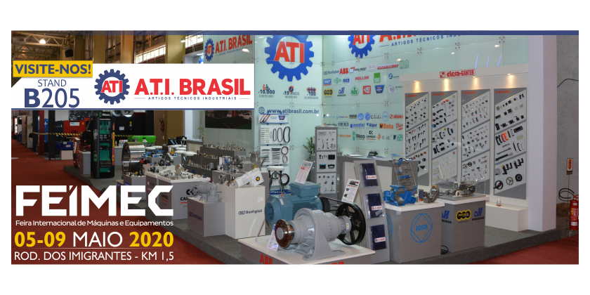 A.T.I. Brasil confirma sua participação na FEIMEC 2020 que acontece em São Paulo/SP