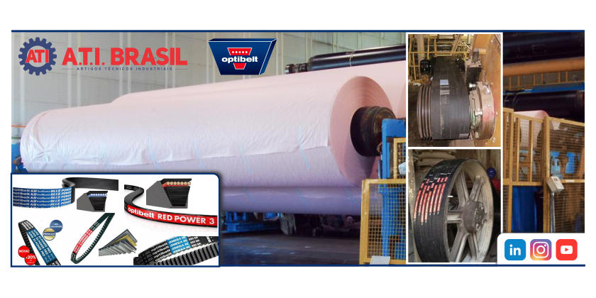 Correias Optibelt garantem a maximização dos recursos da indústria